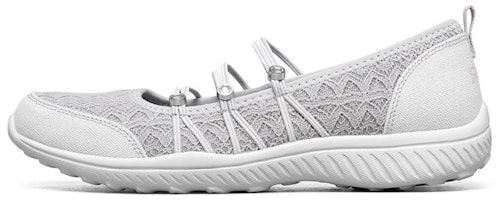 (Women) Skechers BE-Light Slip-on Shoes Grey 66666290-LTGY (Women) Skechers BE-Light Slip-on Shoes Grey 66666290-LTGY