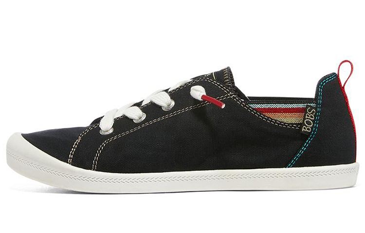 (Women) Skechers Beach Bingo-Rainbow Renegade 'Black' 113998-BLK