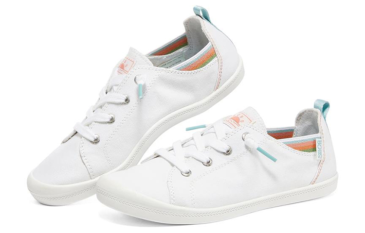 Lookbook (W) Skechers Beach Bingo-Rainbow Renegade ''Bianco'' 113998-WHT