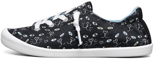 (Women) Skechers Beach Bingo 'Black Multicolor' 113109-BKMT (Women) Skechers Beach Bingo 'Black Multicolor' 113109-BKMT