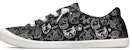 (W) Skechers Beach Bingo 'Hitam Putih' 113216-BKSL