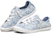 (W) Skechers Beach Bingo Kasut Kanvas Biru/Putih untuk Wanita 113581-MLT
