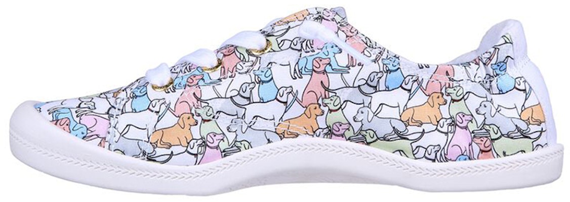 (Women) Skechers Beach Bingo 'Casual Fashion White' 114058-WMLT Buy (Women) Skechers Beach Bingo 'Casual Fashion White' 114058-WMLT