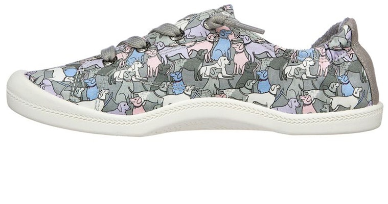 (Women) Skechers Beach Bingo 'Grey Fashion' 114058-GYMT Buy (Women) Skechers Beach Bingo 'Grey Fashion' 114058-GYMT