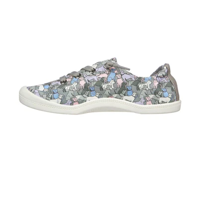 (W) Skechers Beach Bingo 'Grey Fashion'