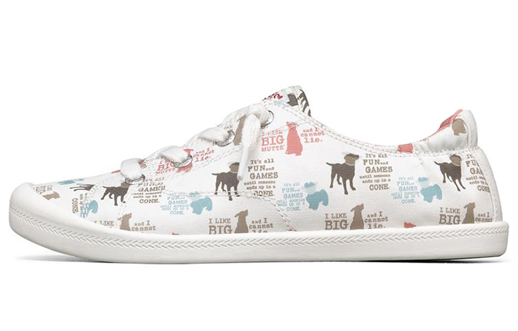 (Women) Skechers Beach Bingo 'White Multi' 113211-WMLT