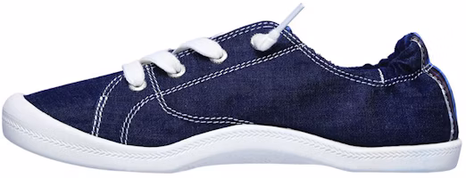 (Women) Skechers Bob's Beach Bingo Low-Top Sneakers Blue 113288-DEN (Women) Skechers Bob's Beach Bingo Low-Top Sneakers Blue 113288-DEN
