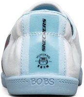 Lookbook (W) Skechers Beach Bingo Kanvas Rendah Putih/Biru - Tidur Kaisar Sepanjang Malam 66666273-WLB