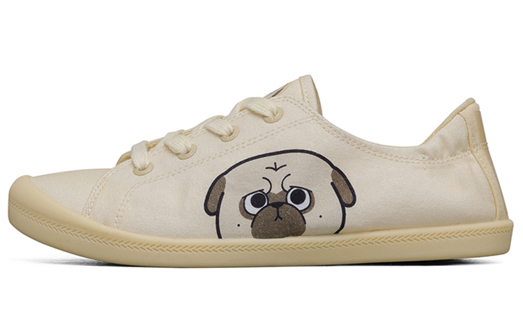 (Women) Skechers Beach Bingo Sneakers Brown/Yellow 66666273-YEL