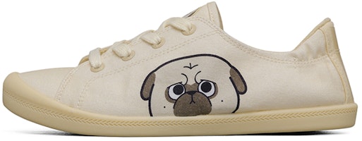 (Women) Skechers Beach Bingo Sneakers Brown/Yellow 66666273-YEL (Women) Skechers Beach Bingo Sneakers Brown/Yellow 66666273-YEL