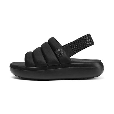 (W) Skechers Beach Sandals 'Black'