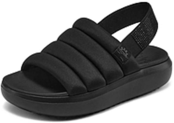 (Women) Skechers Beach Sandals 'Black' 114781-BBK Lookbook (Women) Skechers Beach Sandals 'Black' 114781-BBK