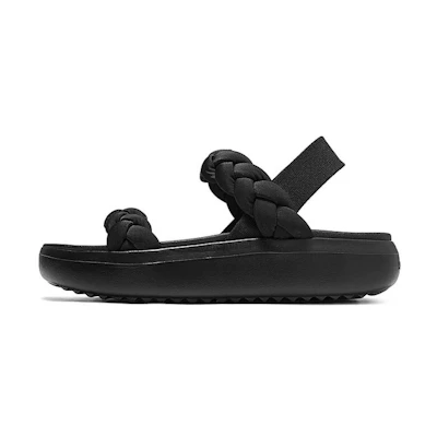 (W) Skechers Beach Sandals 'Black'