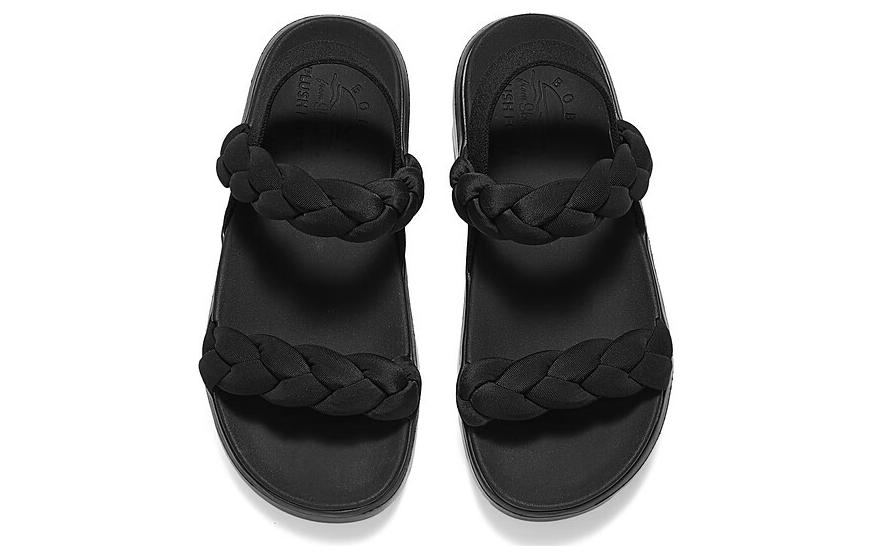 Lookbook (W) 스케쳐스 비치 샌들 (블랙) 114806-BBK