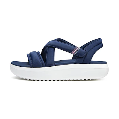 (W) Skechers Beach Sandals 'Navy'