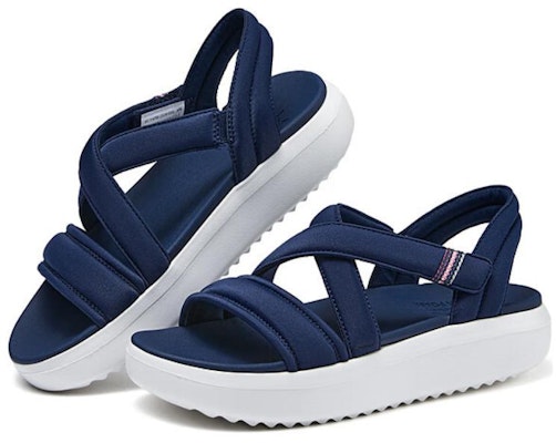 (Women) Skechers Beach Sandals 'Navy' 114783-NVY Order (Women) Skechers Beach Sandals 'Navy' 114783-NVY