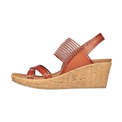 (W) Skechers Beverlee-Boho Glow 'Tan'
