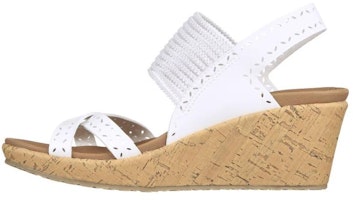(Women) Skechers Beverlee-Boho Glow 'White' 119330-WHT (Women) Skechers Beverlee-Boho Glow 'White' 119330-WHT
