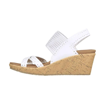 (W) Skechers Beverlee-Boho Glow 'White'