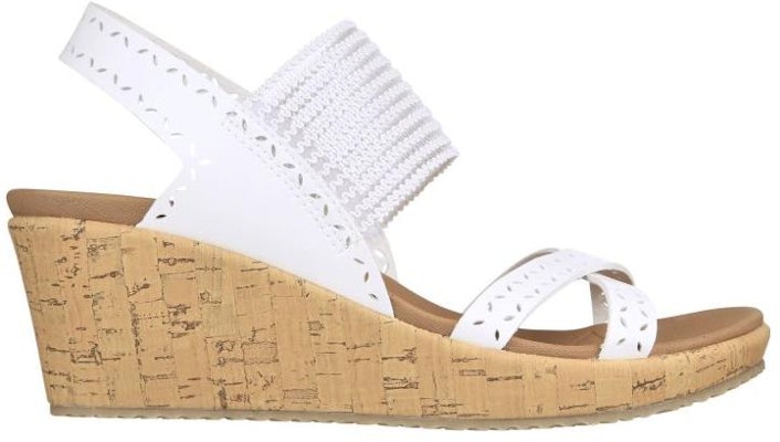 (Women) Skechers Beverlee-Boho Glow 'White' 119330-WHT Order (Women) Skechers Beverlee-Boho Glow 'White' 119330-WHT