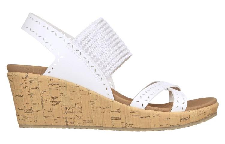Order (Women) Skechers Beverlee-Boho Glow 'White' 119330-WHT
