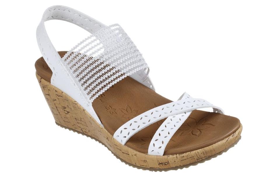 Lookbook (Women) Skechers Beverlee-Boho Glow 'White' 119330-WHT