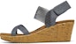 (Women) Skechers Beverlee-Casual Outing 'Grey Khaki' 119323-NVY