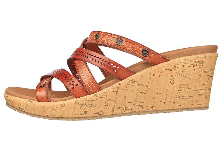 (Women) Skechers Beverlee-Clicky Vibes 'Tan' 119255-LUG