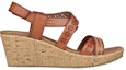 Order (Women) Skechers Beverlee-Delicate 'Fashion Wedge Sandal Brown' 119339-LUG