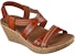 (Women) Skechers Beverlee-Delicate 'Fashion Wedge Sandal Brown' 119339-LUG