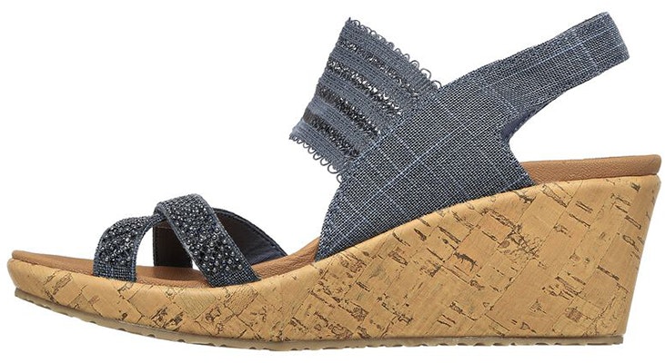 (Women) Skechers Beverlee-Fancy Sips 'Blue' 119200-NVY Buy (Women) Skechers Beverlee-Fancy Sips 'Blue' 119200-NVY