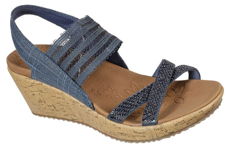Lookbook (Women) Skechers Beverlee-Fancy Sips 'Blue' 119200-NVY