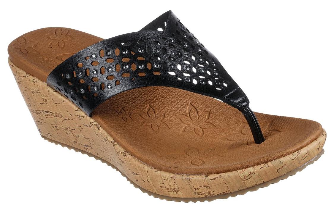 Lookbook (Women) Skechers Beverlee-Pier Stroll 'Black' 119150-BLK
