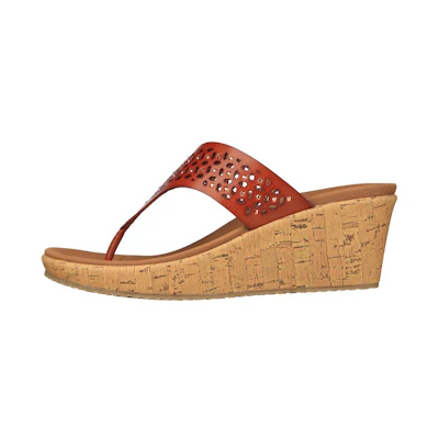 (W) Skechers Beverlee-Pier Stroll 'Coffee'