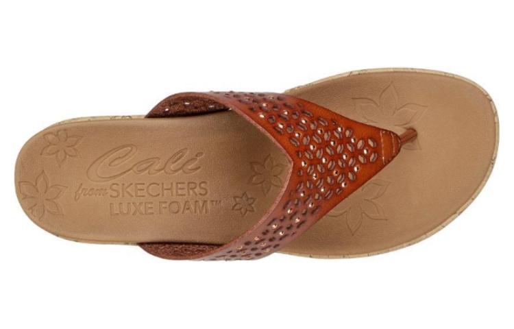 Shop (W) Skechers Beverlee-Pier Stroll 'Coffee' Sandalias Mujer Marrón. 119150-LUG