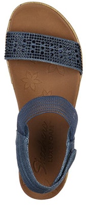 (Women) Skechers Beverlee-Pretty Chic Sandal 'Blue' 119084-NVY Shop (Women) Skechers Beverlee-Pretty Chic Sandal 'Blue' 119084-NVY