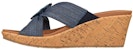 (Women) Skechers Beverlee-Sail 'Blue Brown' 119327-NVY