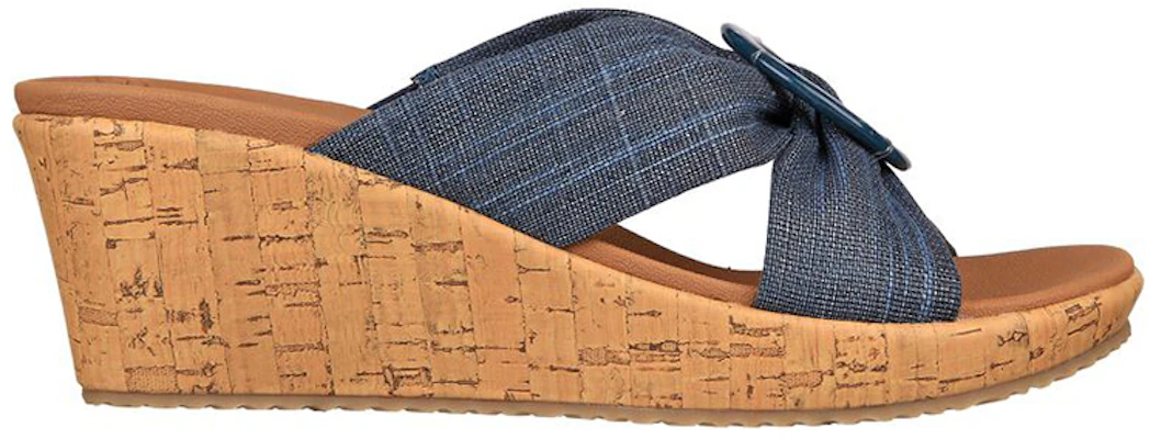 (Women) Skechers Beverlee-Sail 'Blue Brown' 119327-NVY Order (Women) Skechers Beverlee-Sail 'Blue Brown' 119327-NVY