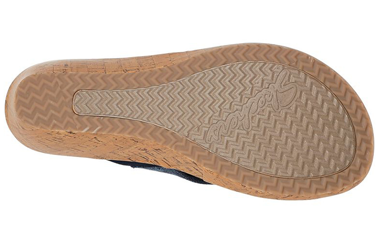 Purchase (Women) Skechers Beverlee-Sail 'Blue Brown' 119327-NVY