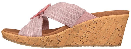 (Women) Skechers Beverlee-Sail 'Pink Brown' 119327-LTPK (Women) Skechers Beverlee-Sail 'Pink Brown' 119327-LTPK