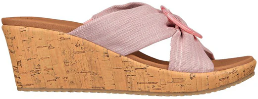 Order Skechers Beverlee-Sail 坡跟休閒時尚涼鞋 女款 粉棕