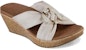 (Women) Skechers Beverlee-Sail 'White Brown' 119327-NAT