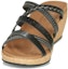 Lookbook (Women) Skechers Beverlee-Tiger Posse Sandal 'Black Wedge' 31714-BLK