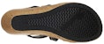 (Women) Skechers Beverlee-Tiger Posse Sandal 'Black Wedge' 31714-BLK