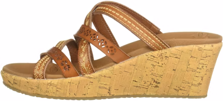 (Women) Skechers Beverlee-Tiger Posse Sandal 'Coffee' 31714-LUG (Women) Skechers Beverlee-Tiger Posse Sandal 'Coffee' 31714-LUG