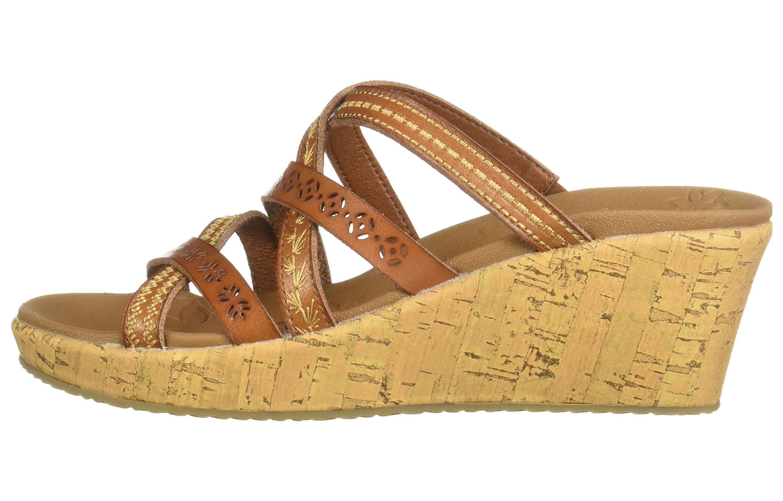 (Women) Skechers Beverlee-Tiger Posse Sandal 'Coffee' 31714-LUG
