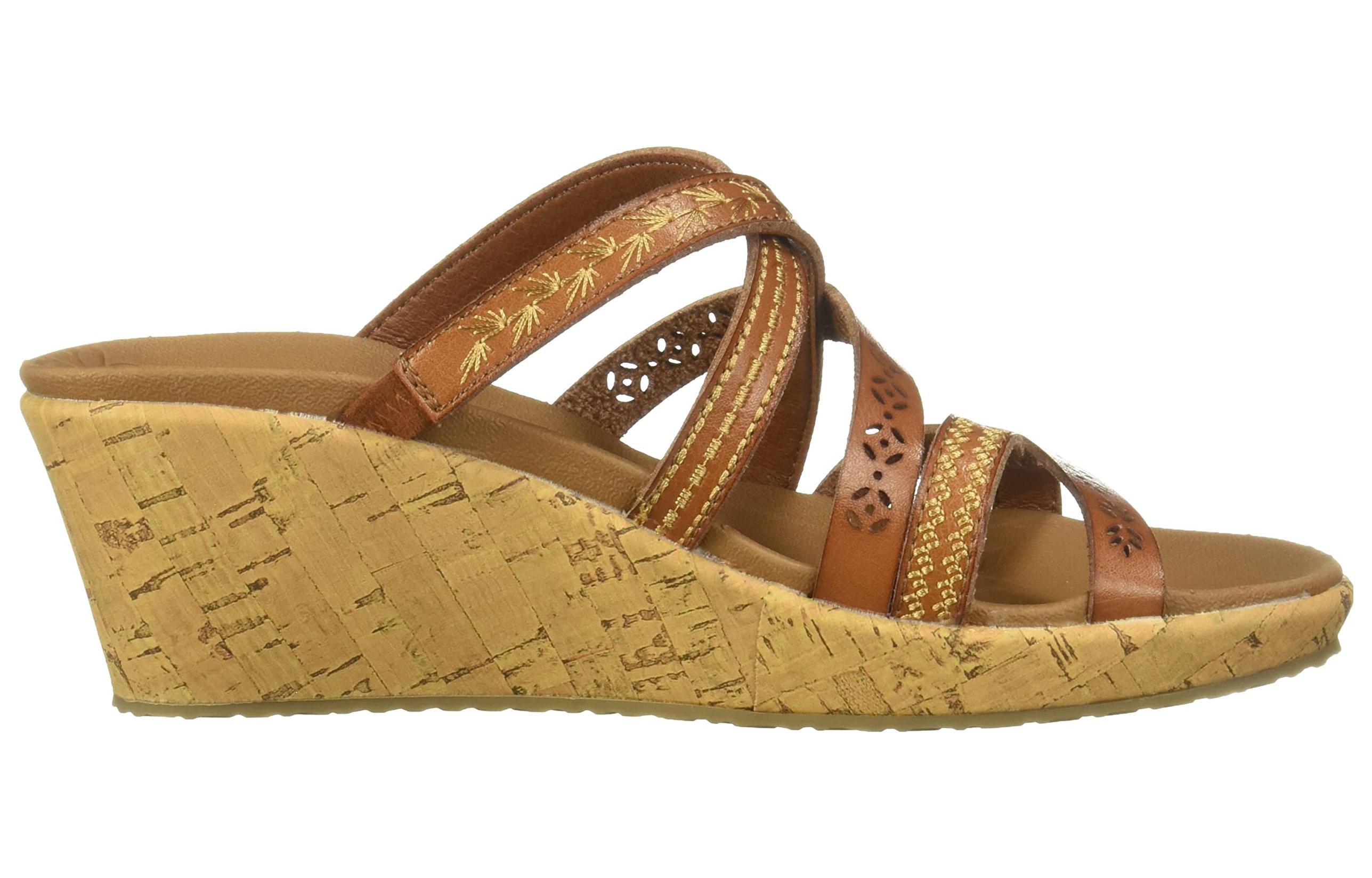 Order (Women) Skechers Beverlee-Tiger Posse Sandal 'Coffee' 31714-LUG