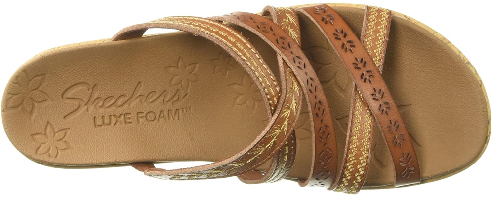 (Women) Skechers Beverlee-Tiger Posse Sandal 'Coffee' 31714-LUG Shop (Women) Skechers Beverlee-Tiger Posse Sandal 'Coffee' 31714-LUG