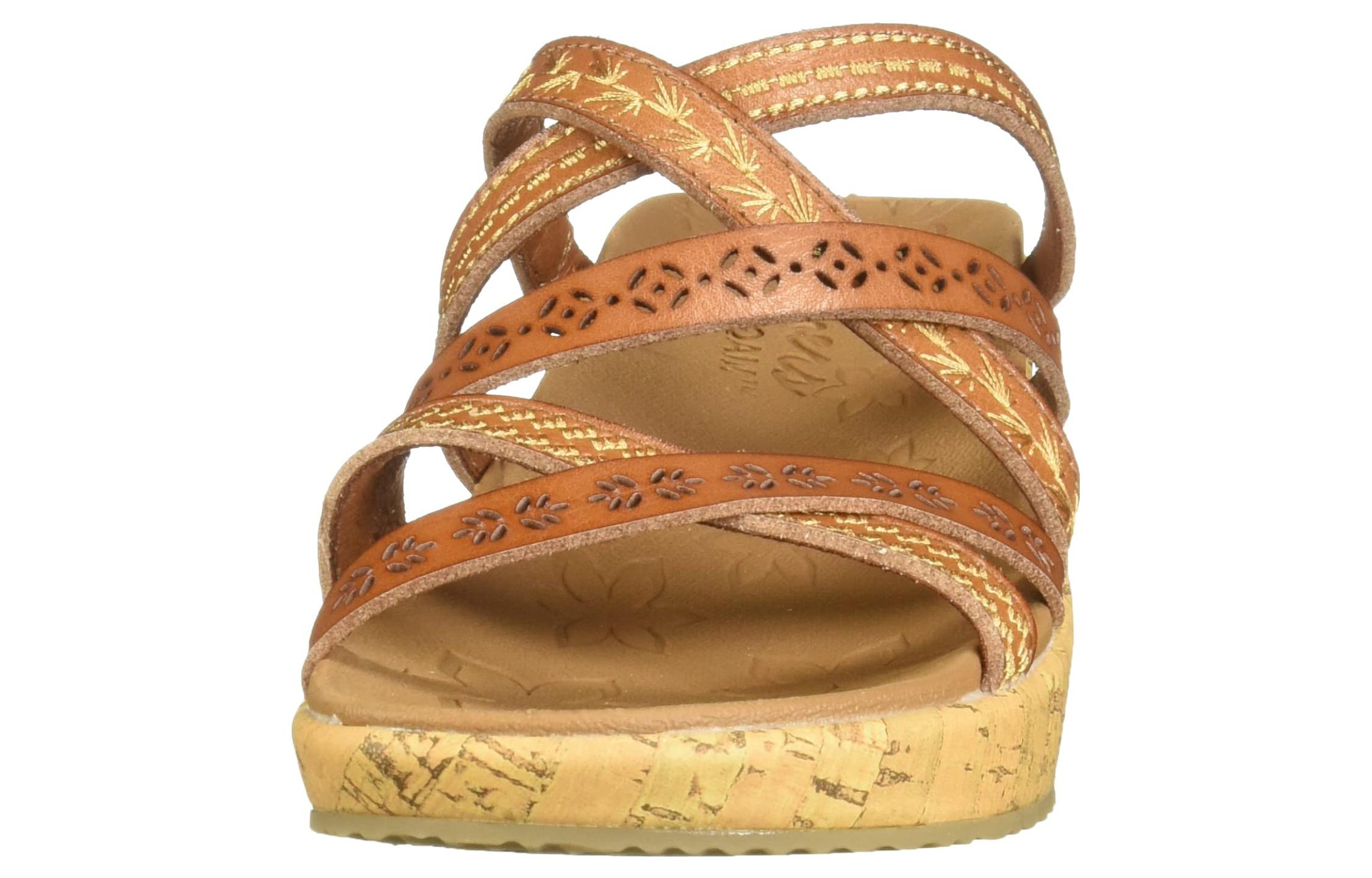 Purchase (Women) Skechers Beverlee-Tiger Posse Sandal 'Coffee' 31714-LUG