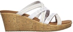 Order (Women) Skechers Beverlee-Tiger Posse Sandal 'White' 31714-WHT